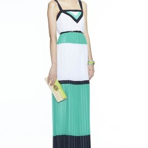 Banana Republic color block maxi dress.
